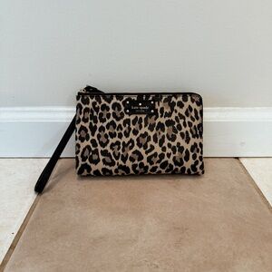 Kate Spade Leopard Print Wristlet